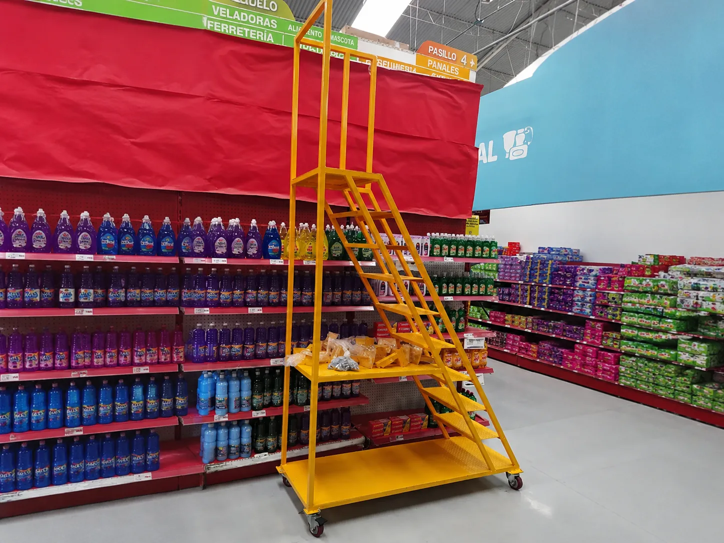 Escaleras instalado
