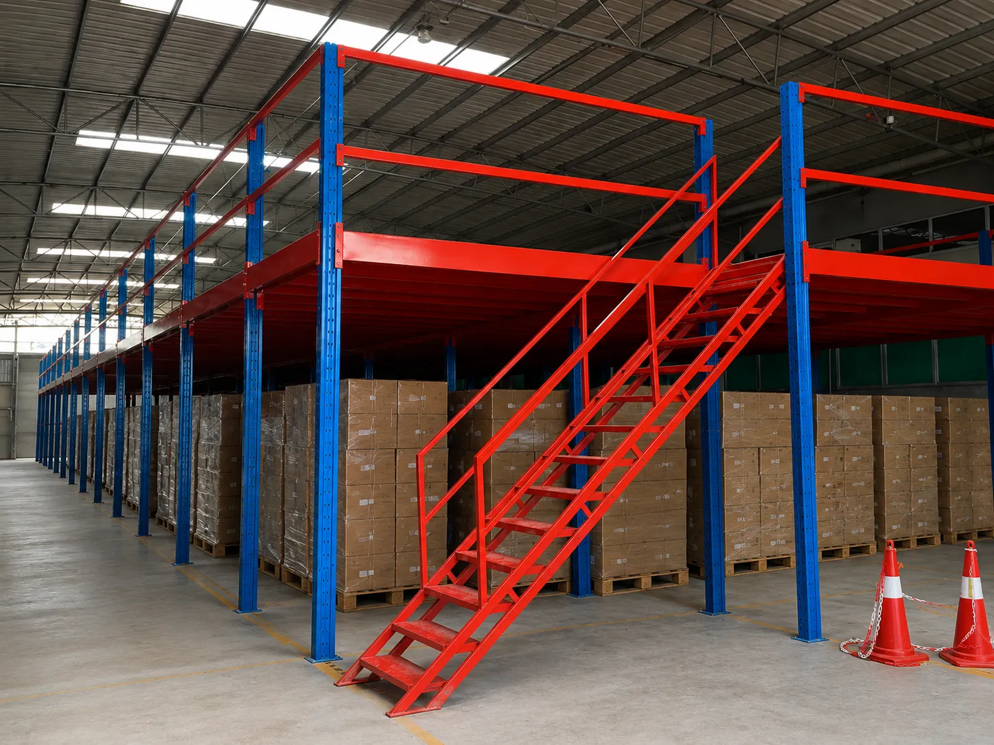 Sistema Mezzanine en operación